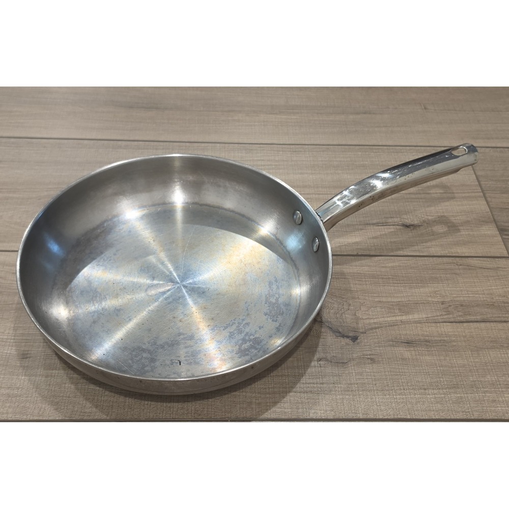 Martha Stewart Everyday Stainless Steel Skillet Sauté Fry Pan • 10"x2" • Heavy
